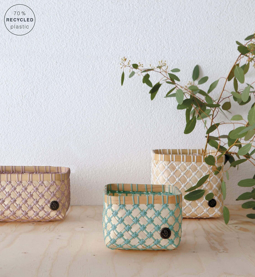 panier de rangement Handed By BAMBOU extra small - chambre - salle de bain - corbeille