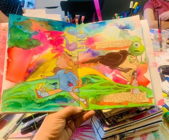 השתלמות יומן ויזואלי