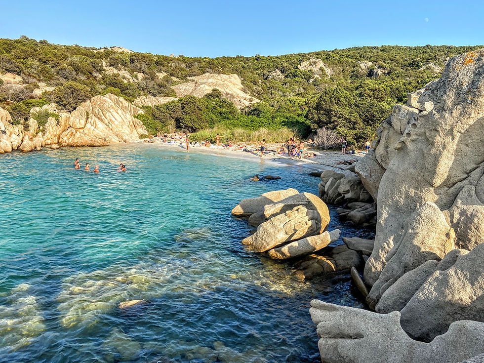 Cala Squadrone-Cala delle Vacche-Roccia del Gallo-Cala Girgolu(Ghjlgolu) -San Teodoro(SS)- Sardinia