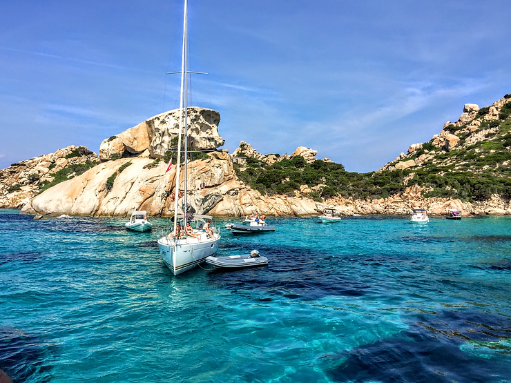 Spargi Island - Scoglio della Strega and Bulldog (SS) - Archipelago of La Maddalena - Sardinia