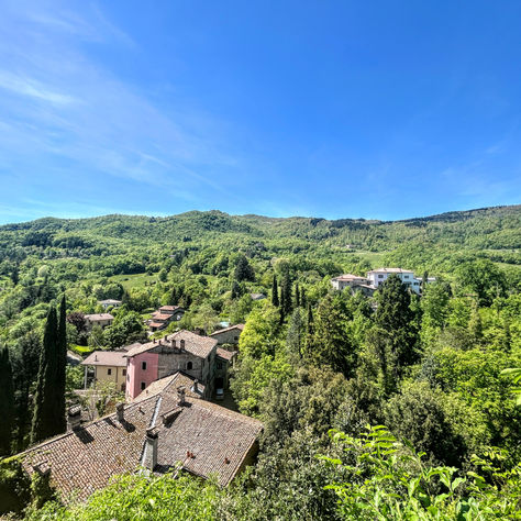 Gaggio Montano (BO) - Ancient Village, Sasso di Rocca-Lighthouse of the Fallen and Oratory of Our Lady of Loreto - Emilia Romagna