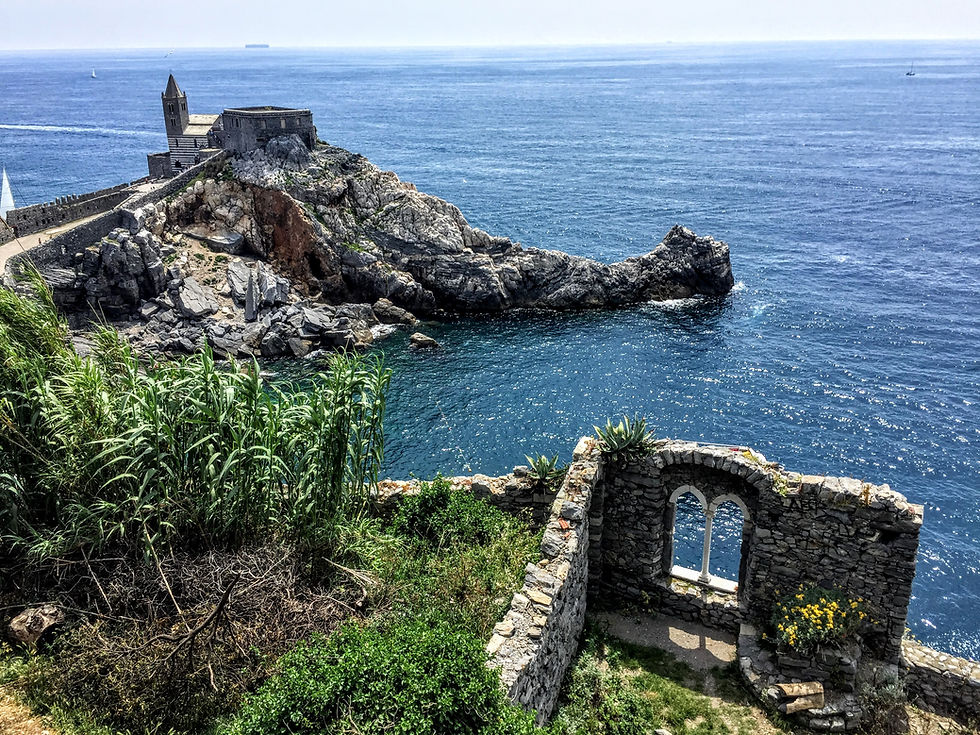 Portovenere e Iglesia de San Pietro (SP)  - Patrimonio de la UNESCO con las Cinco Tierras - Liguria