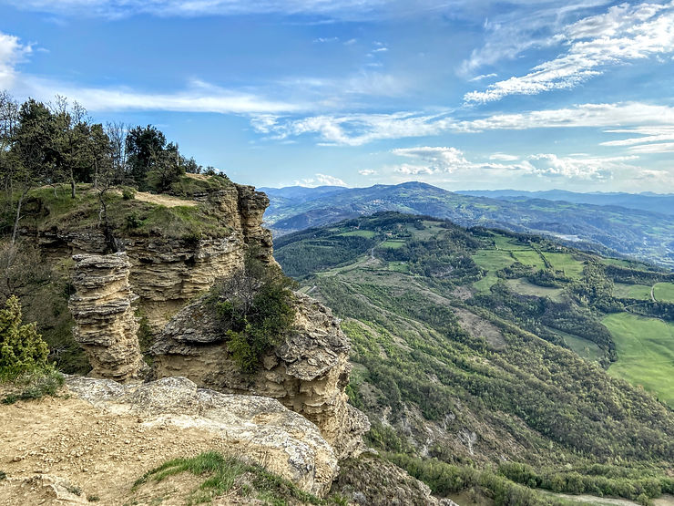 Monte Adone (Street of the Gods)- Pliocene Buttress - Monzuno and Sasso Marconi (BO)- Emilia Romagna