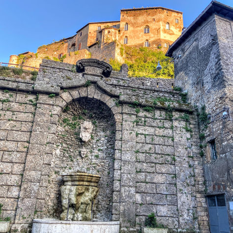 Subiaco (RM) - Rocca Abbaziale (Rocca Dei Borgia) - Uno dei borghi più belli d'Italia - Roma Capitale - Lazio