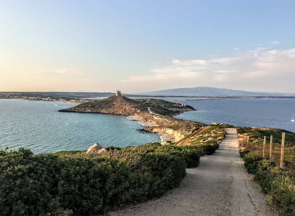 Península de Sinis - Cabo San Marcos - Cabras (OR) - Cerdeña