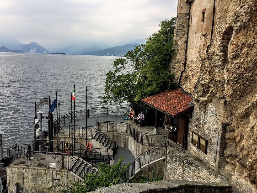 Eremo di Santa Caterina del Sasso - Reno, frazione di Leggiuno (VA) - Lago Maggiore - Lombardia