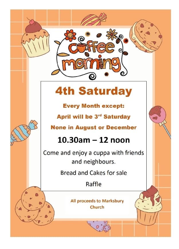 Monthly Coffee Morning