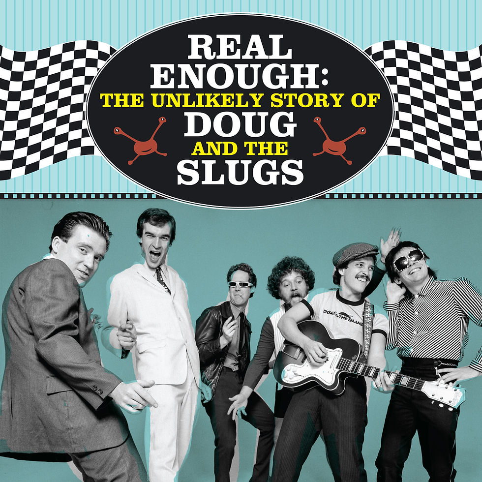 Book Presentation - Real Enough: The Unlikely Story of Doug & The Slugs featuring Aaron Chapman and Simon Kendall