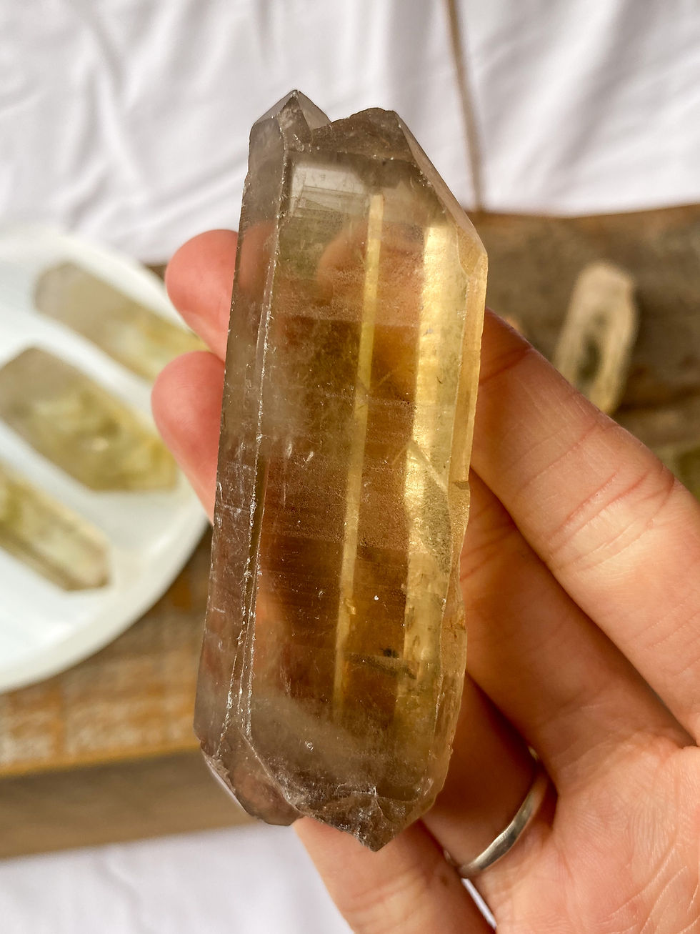 Natural Citrine Points