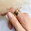 Thumbnail: Hematite Ring ~ Rose Gold Plated 