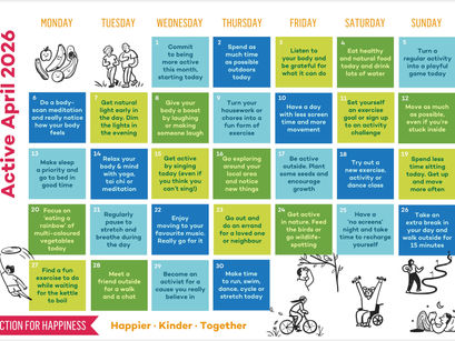 Action for Happiness - Active April