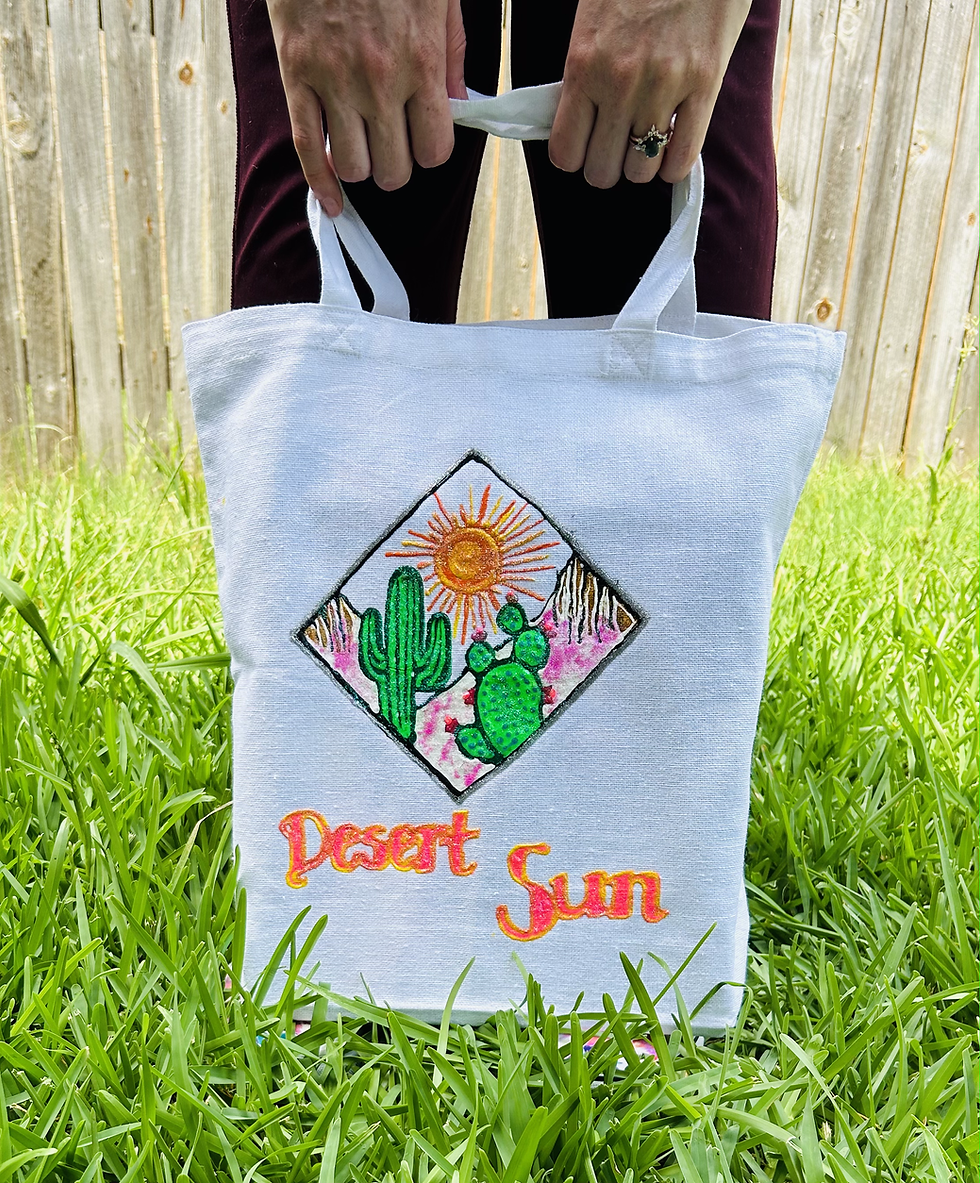 Thumbnail: Desert Sun Tote Bag