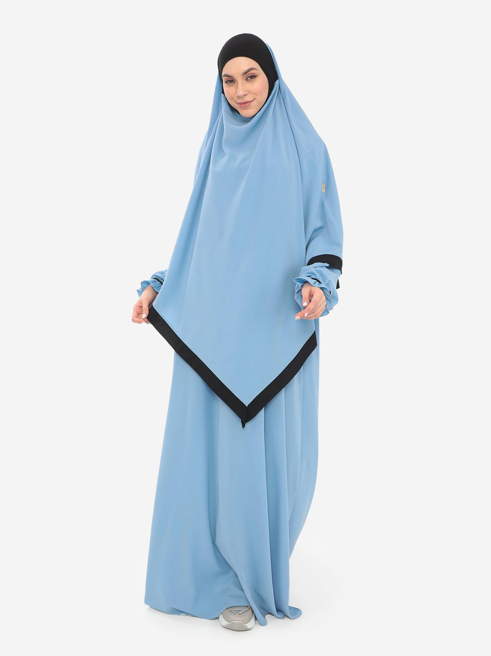 Çizgi Khimar Abaya Takım