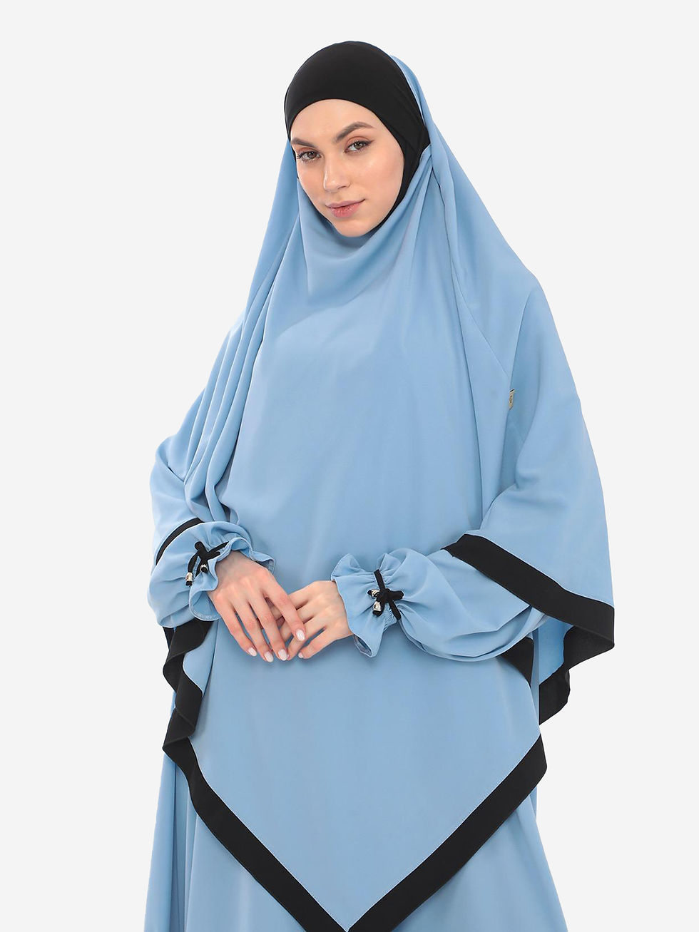 Çizgi Khimar Abaya Takım
