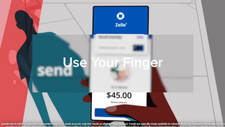 Use your finger