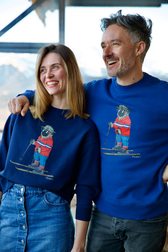 Unisex sweatshirt - Theo Skier | theoleneznoir