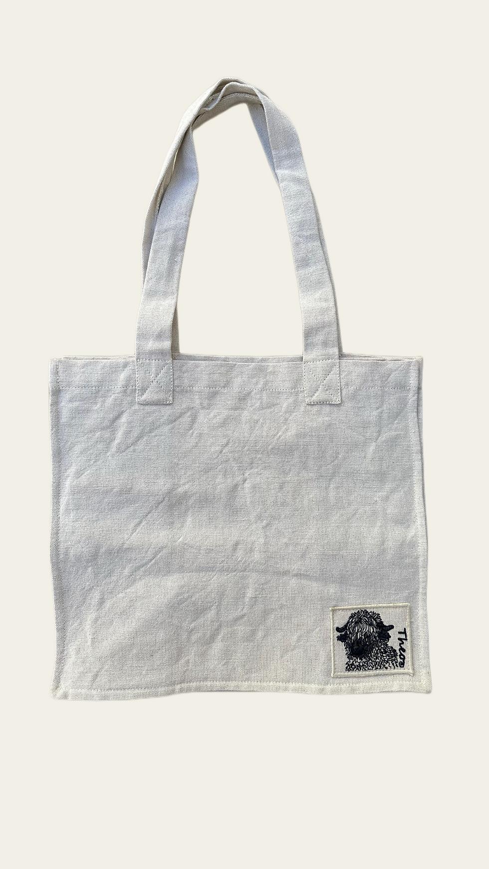 Thumbnail: Tote bag- embroidered