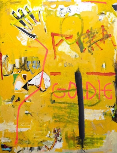 Artwork by ÁlVaro Tavarez D’Guilherme "Goldie"