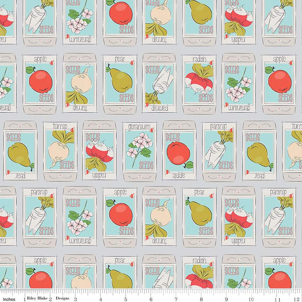 Thumbnail: Riley Blake - Hubert and Sorrel - Mixed Fat Quarter Bundle C (5 fabrics)