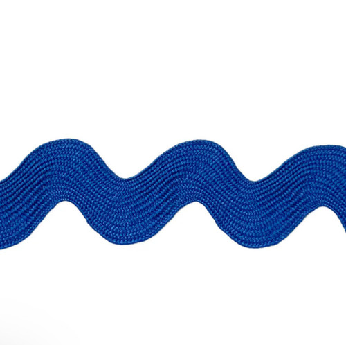 Royal Blue Ric Rac 15mm Ric Rac - Royal Blue 10mtrs | Fabric Shed