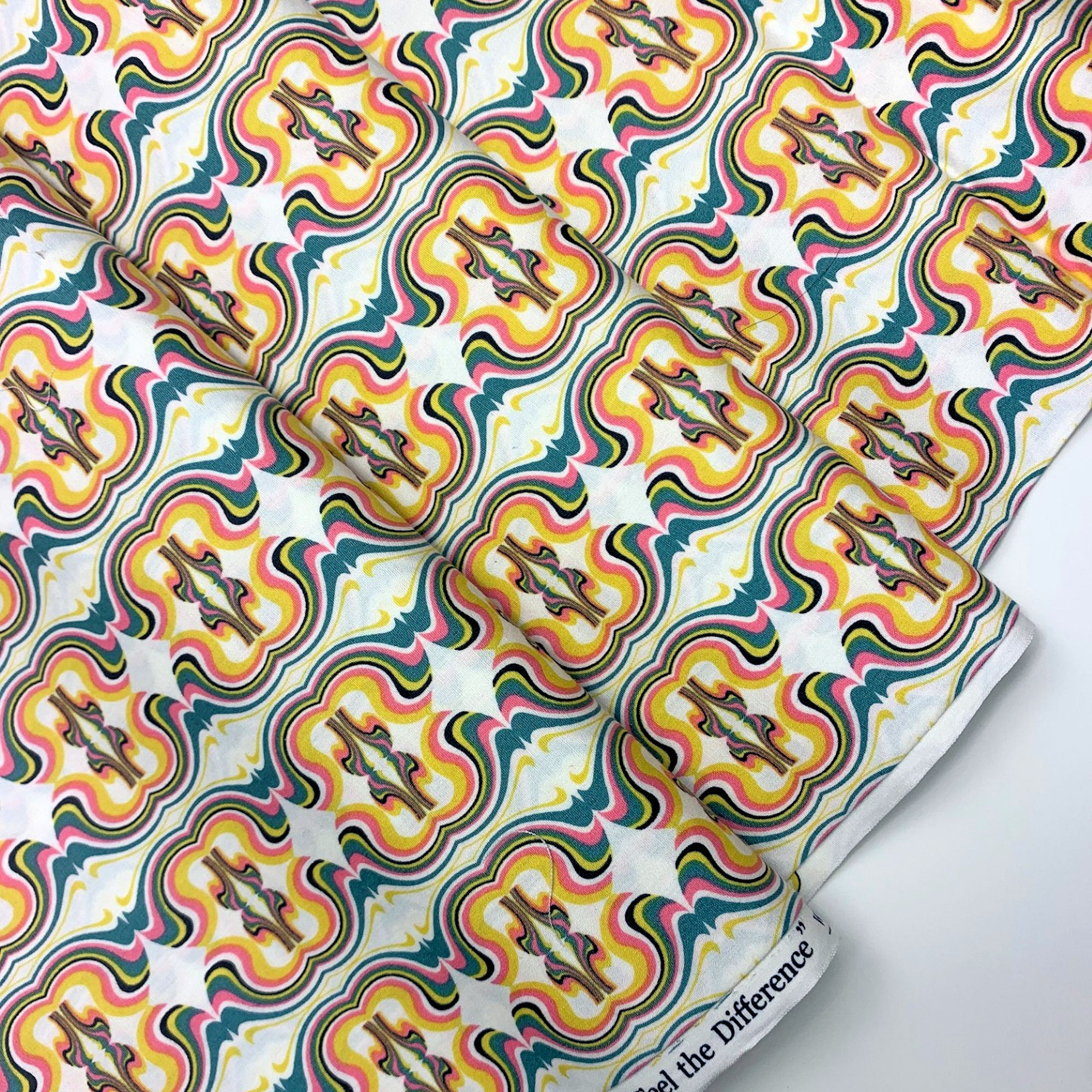 Art Gallery Fabrics - Carnaby Street - Groovy Vibes REMNANT 88cm x 110cm