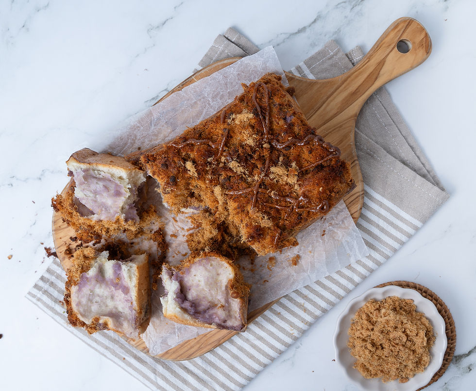 Pork Sung and Taro Rolls image