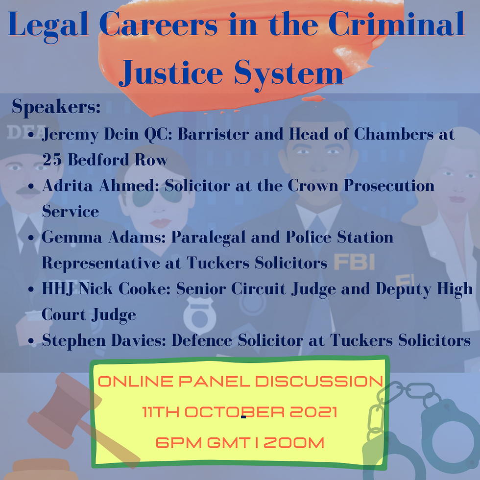 Legal Careers in the Criminal Justice System 