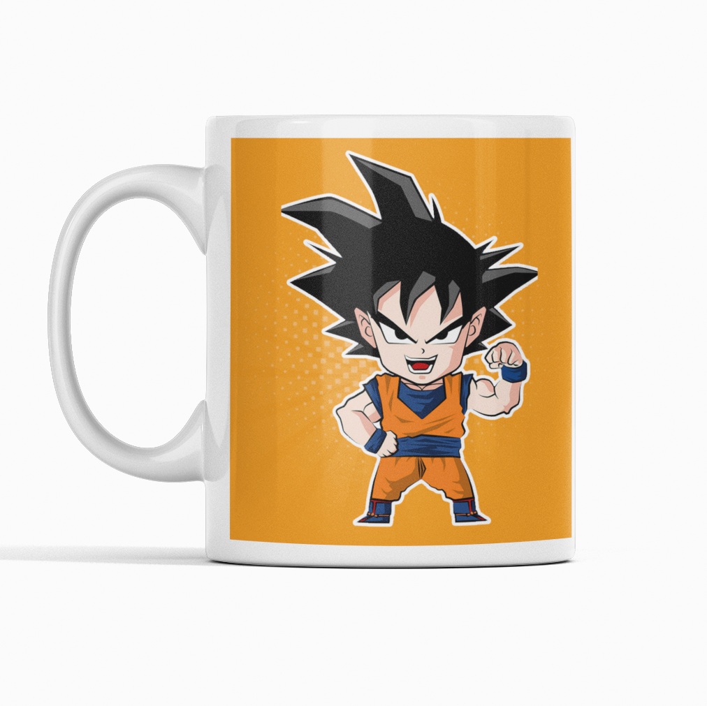 🎁 Enerji Savaşçısı Temalı Anime Tarzı Çizgi Karakterli Hediyelik Kupa Bardak 🎁