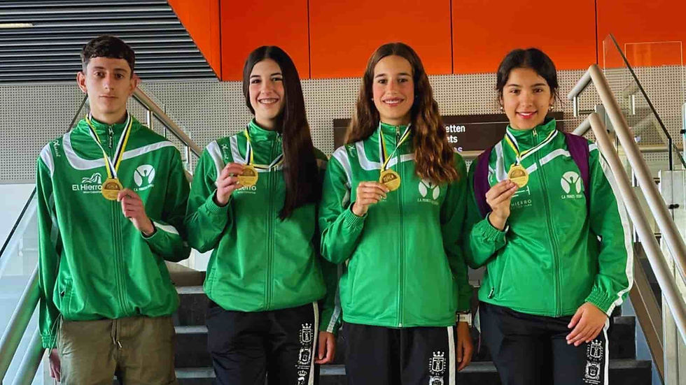 El Club Atlético Princesa Teseida brilla en el Campeonato de Canarias de Invierno