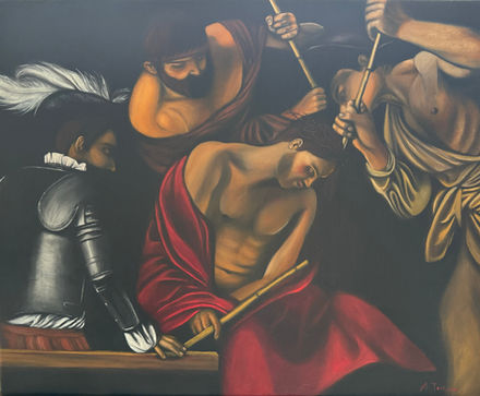 COURONNEMENT d'EPINES - Caravage