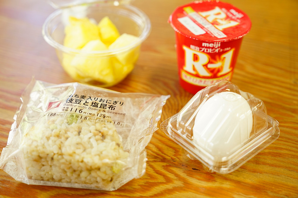 コンビニごはんで準備食 コンビニごはんで準備食