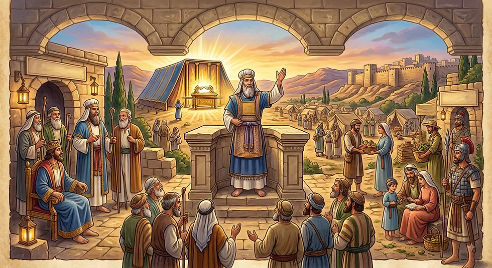 Parashat Shoftim -Judges-5786-15 August 2026 / 2 Elul 5786