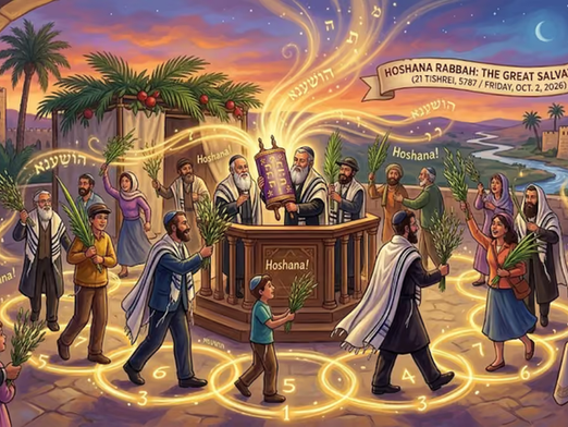Hoshana Rabbah —הוֹשַׁעְנָא רַבָּה-Friday, October 2, 2026 / 21 Tishrei, 5787-Hoshana Rabbah (Chol Hamoed Sukkot)