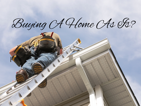 Buying a house as is may need repairs