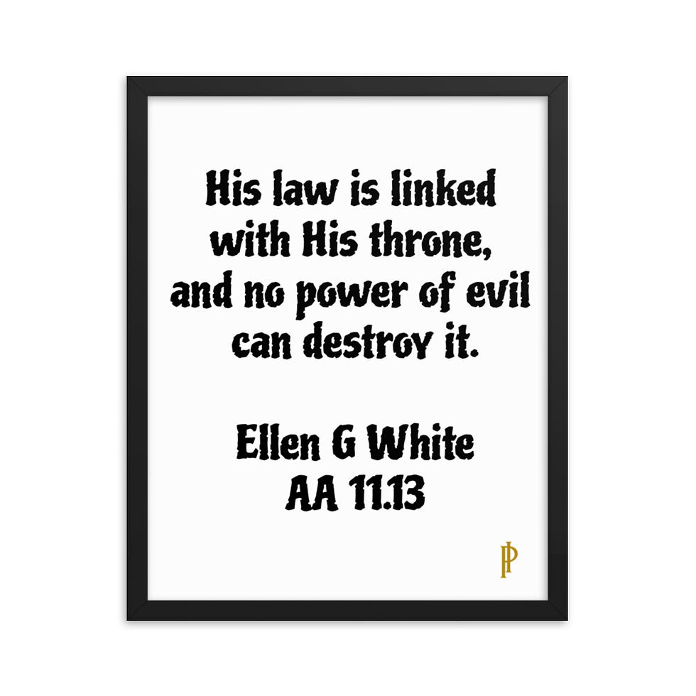 Thumbnail: Ellen G White Quote Frames For Church and Home