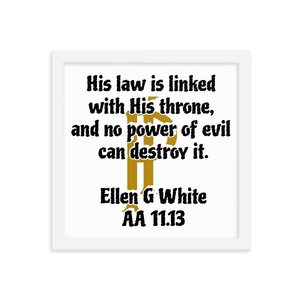 Thumbnail: Ellen G White Quote Frames For Church and Home