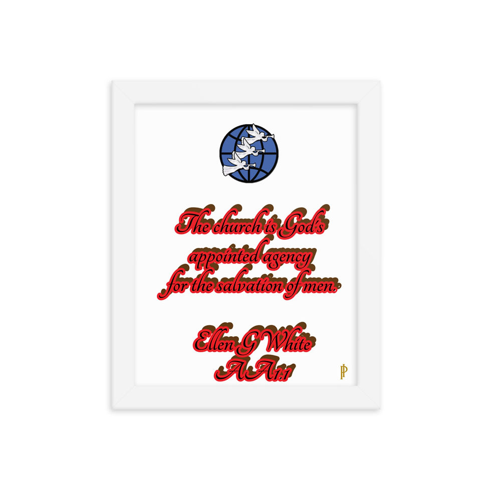 Thumbnail: Ellen G White Quote Frames for Church and Home