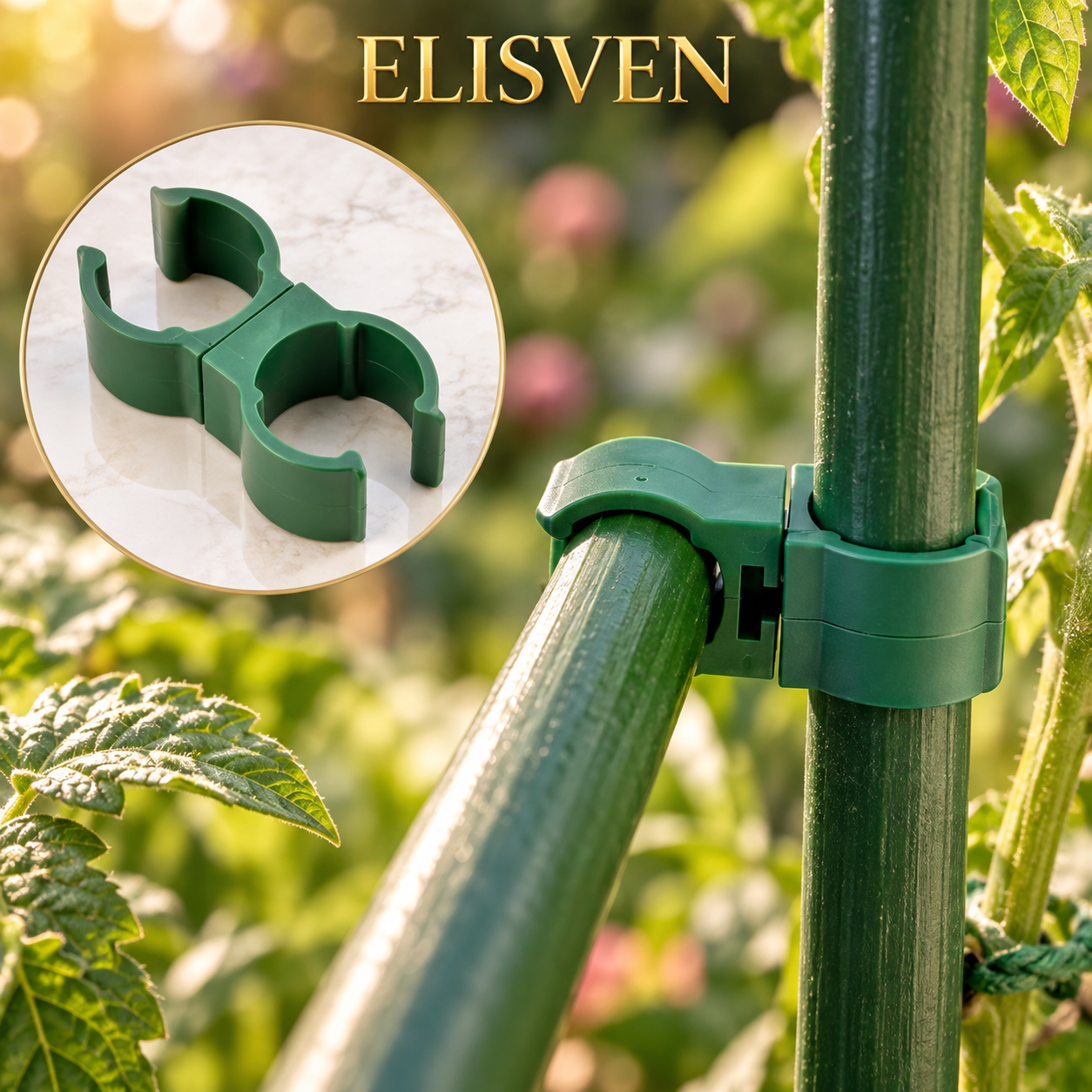 Universal Plant Support Clips – 10 Pack