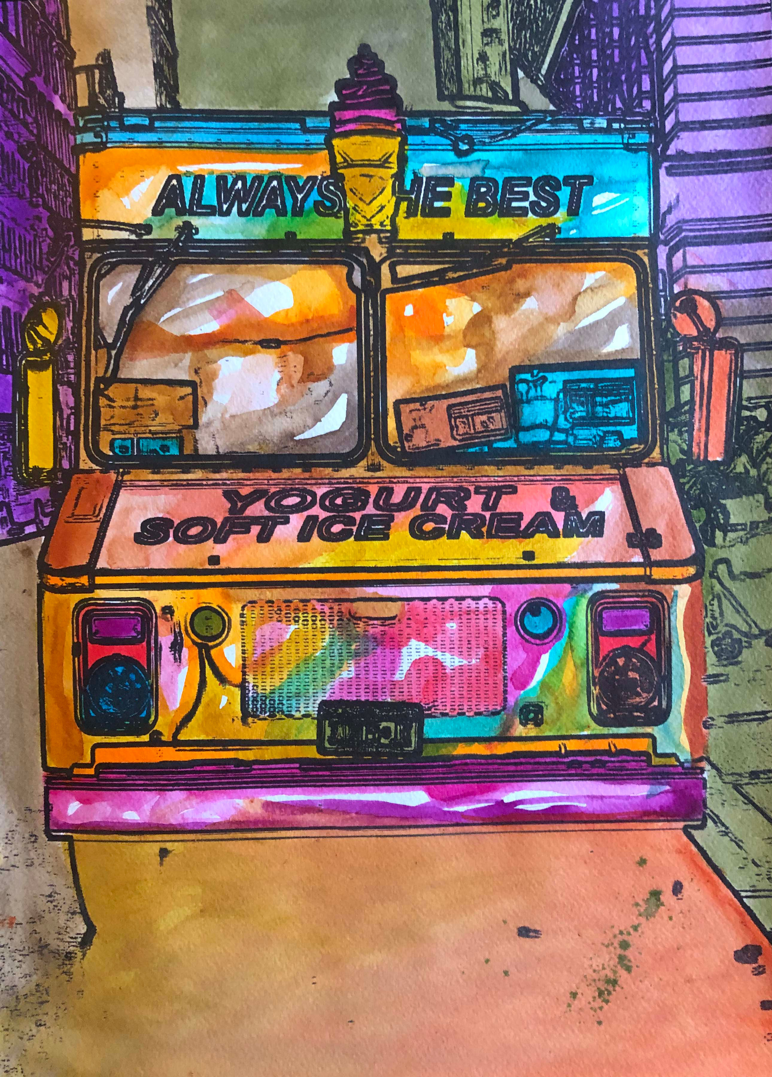 New York Camion de glace