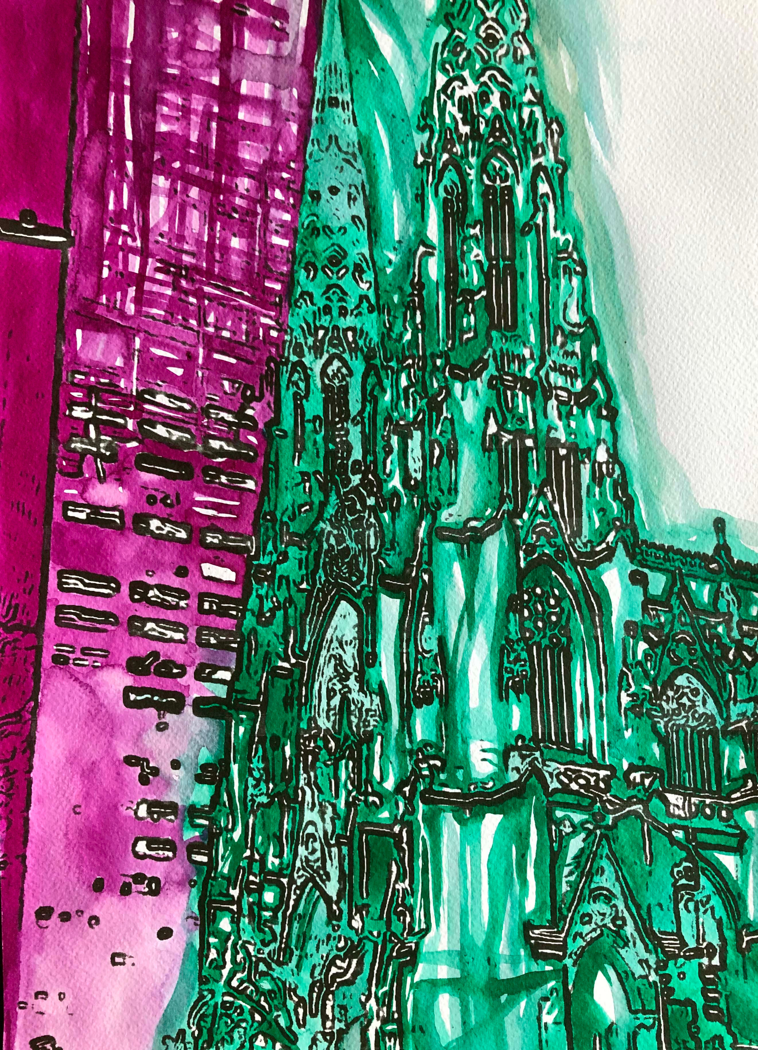 New York la cathédrale Saint-Patrick