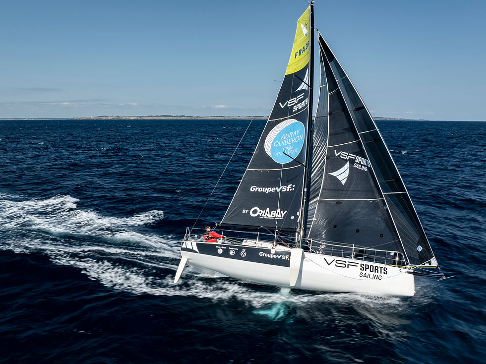 Pep Costa aux commandes de son figaro beneteau