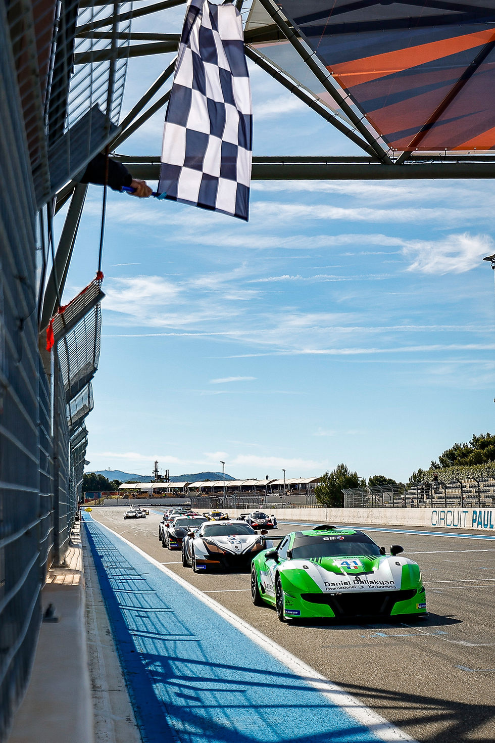 Arrivée course 1 VSF Sports Racing
voiture 41