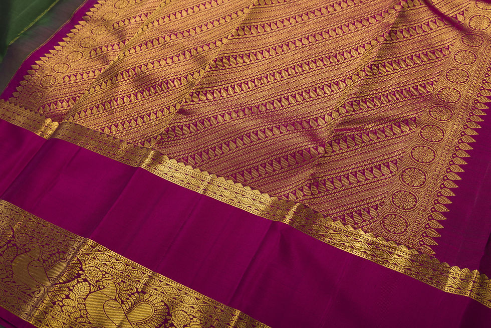 Thumbnail: Kanchipuram 2G Jari Saree