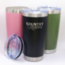 Custom engraved 20 oz tumbler – perfect for realtors, weddings, business branding, or everyday use