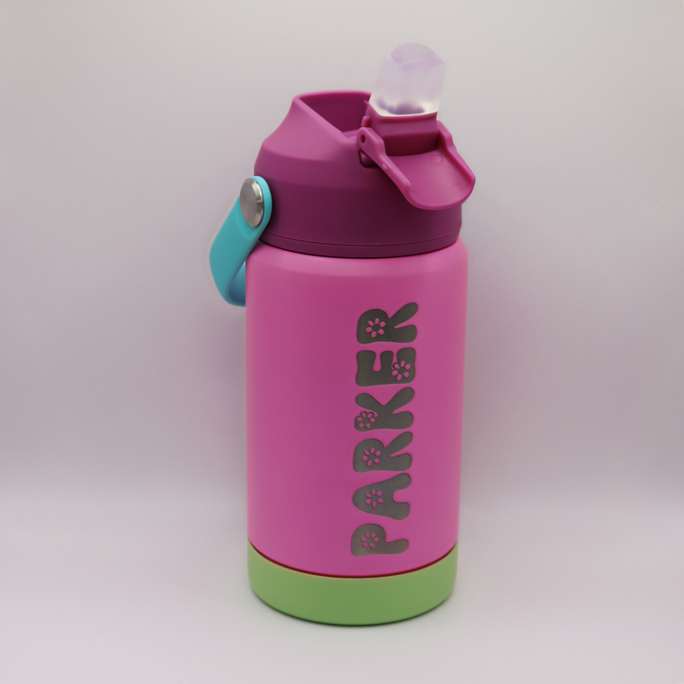 Thumbnail: custom insulated toddler tumbler with straw – personalized kids cup