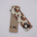Thumbnail: custom engraved leather bookmark – personalized gift for readers