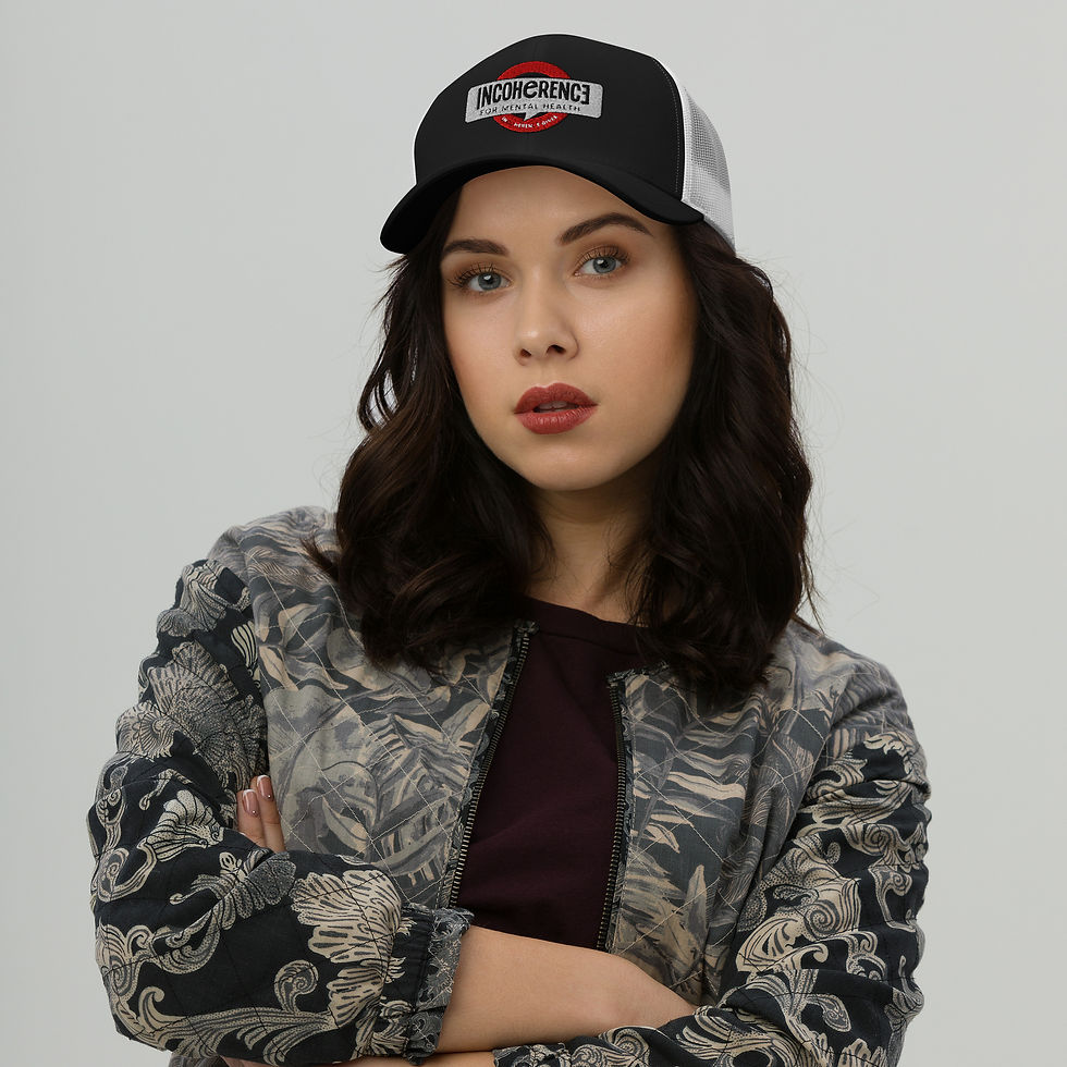 Thumbnail: IFMH Supporter Trucker Cap | Flat Stitching (Embroidery) | Front Logo