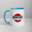 Thumbnail: Charlie Sheen Quotes | Ceramic Mug, White w/ Colored Handle & Interior
