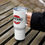 Thumbnail: Sippin' Supporter Travel Mug | Stainless Steel, BPA-Free | White | Logo, 2-Sided