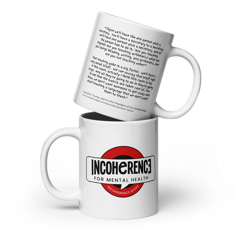 Thumbnail: Trump Education Reform Quote | Ceramic Mug, White | 11oz or 15oz or 20oz